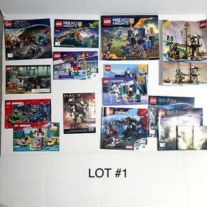 LOT of LEGO Instruction Manuals ONLY (no legos) Lot #1